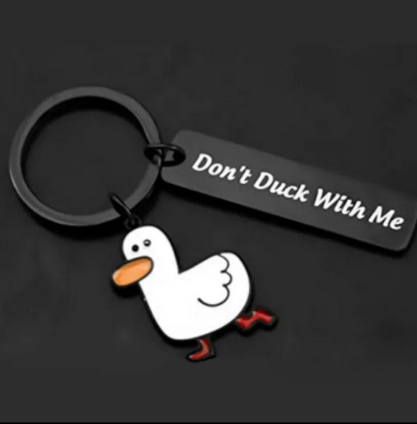 Don't duck keyring